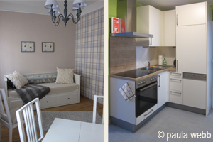 Pestalozzi livingroom and kitchen